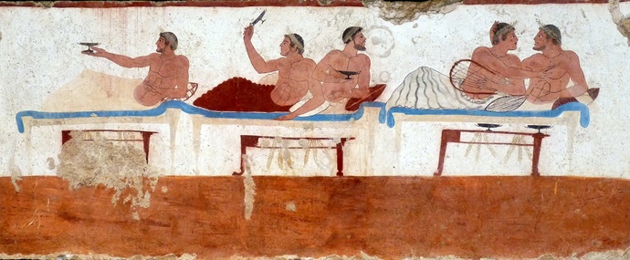 Guests & Lovers (detail North Wall) 3