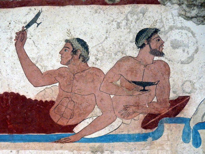 Guests & Lovers (detail North Wall)