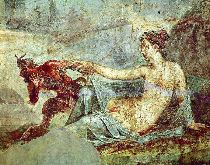Hemaphrodite & Satyr