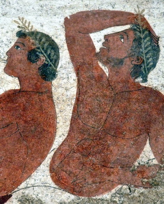 Musicians & Lovers (detail North Wall)