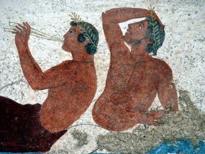 Musicians (detail North Wall)