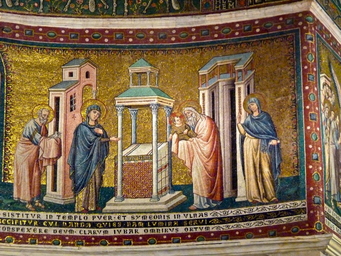 Presentation Apse Santa Maria in Trastevere