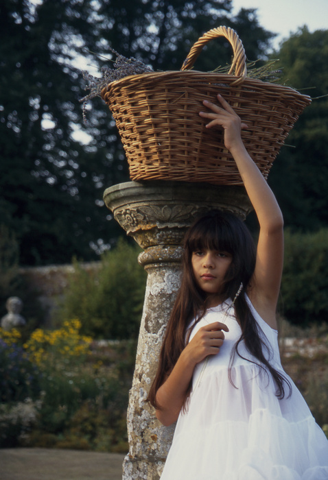 Sophie with Lavender Hatch 2