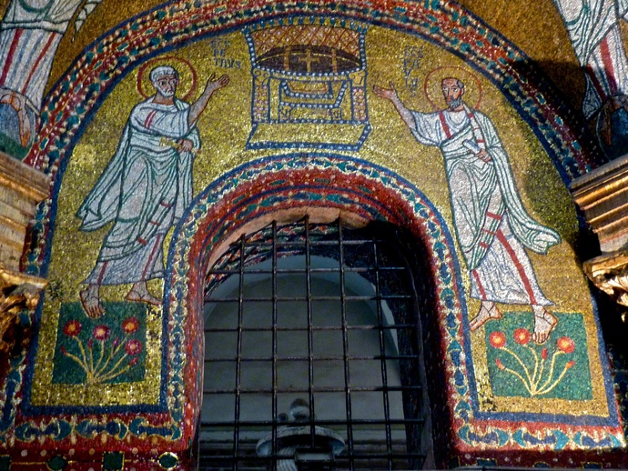 Ss Peter & Paul st Zeno Chapel Santa Prassede