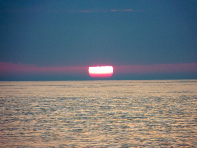 Sunset Tyrrhenian Sea