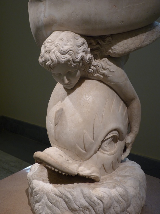 The Farnese Eros on a Dolphin 2