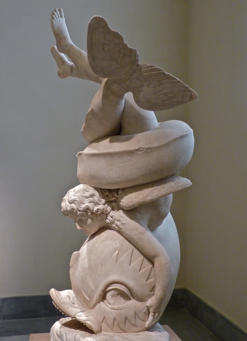 The Farnese Eros on a Dolphin 3