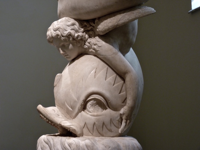 The Farnese Eros on a Dolphin 6