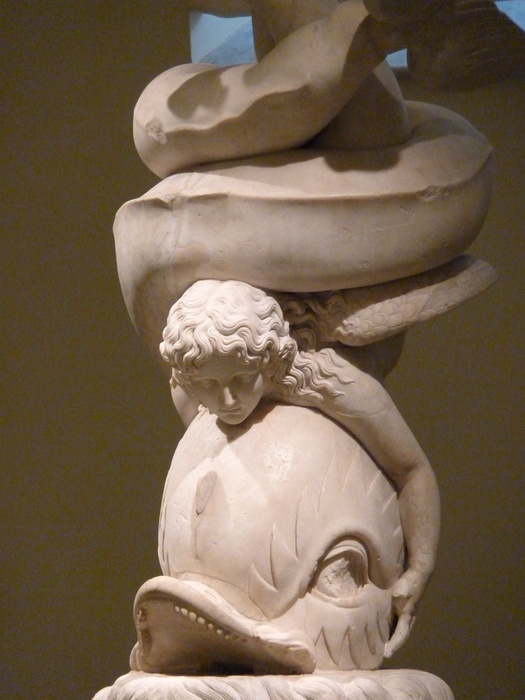 The Farnese Eros on a Dolphin