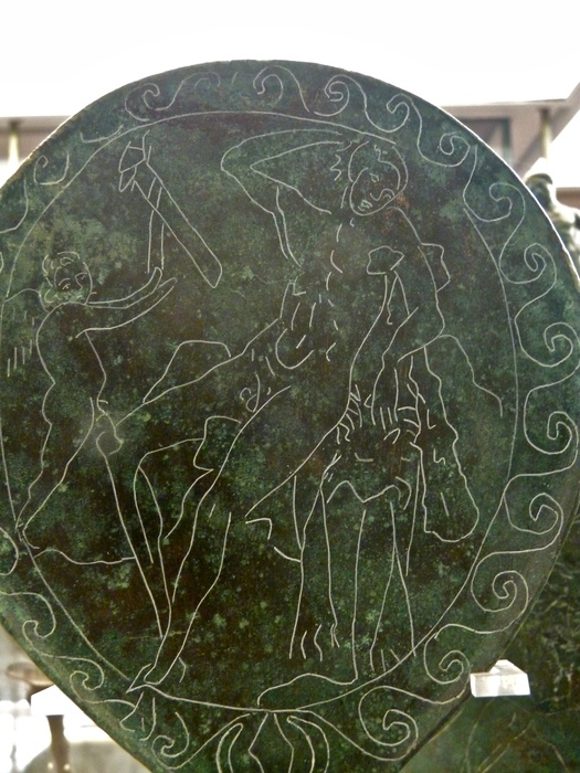 Villa Giulia Bronze Mirror 6