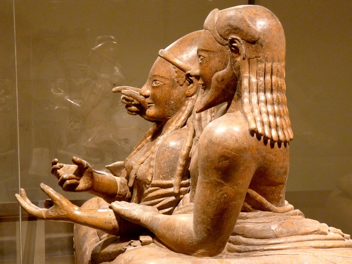 Villa Giulia Sarcophagus of the Spouses 11