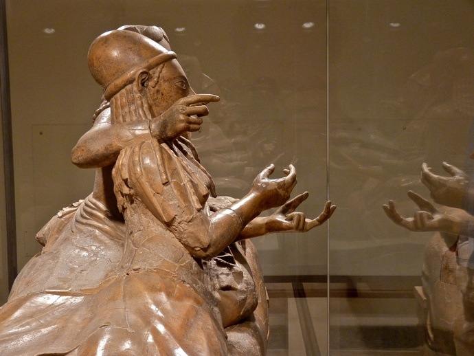 Villa Giulia Sarcophagus of the Spouses 13