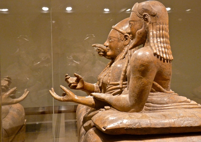 Villa Giulia Sarcophagus of the Spouses 4