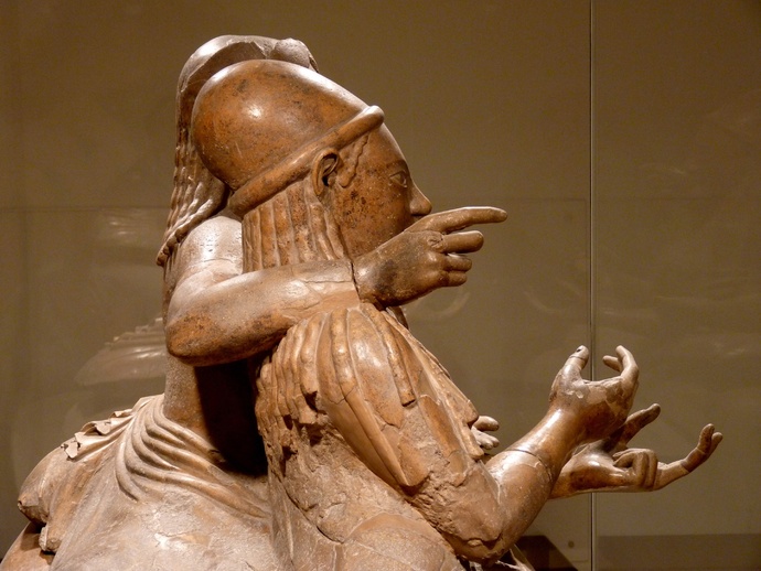 Villa Giulia Sarcophagus of the Spouses 5