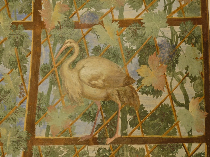 Villa Giulia Frescoes Inside the Colonnade 8