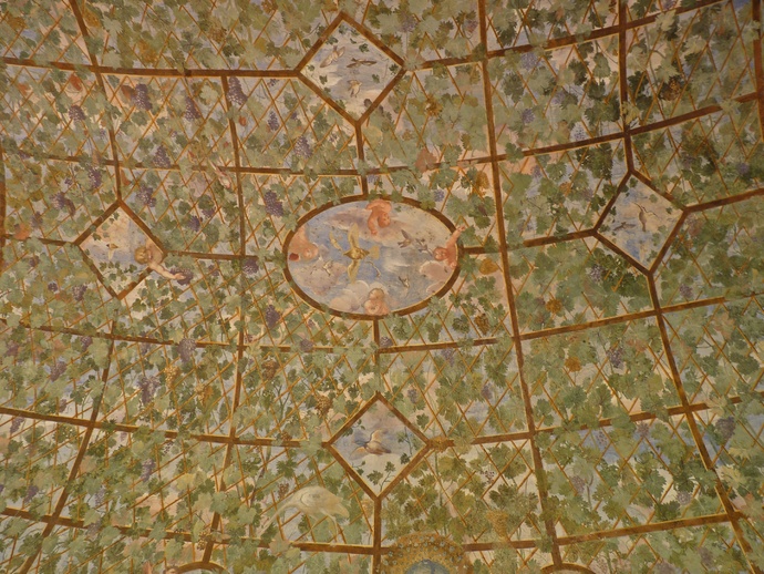 Villa Giulia Frescoes Inside the Colonnade 9