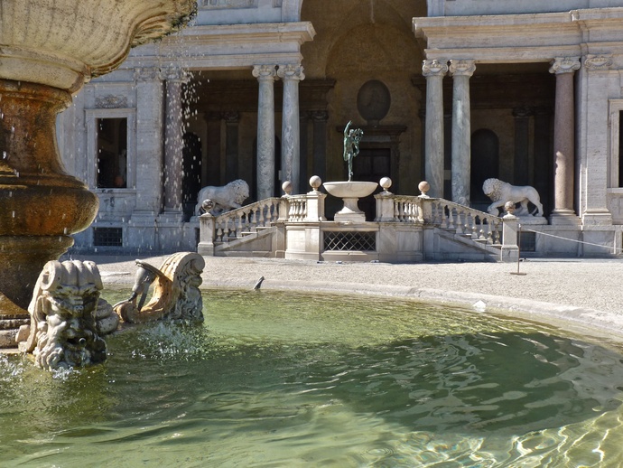 Villa Medici the Loggia