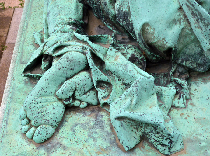 Woman Mourning by Domenico Trentacoste