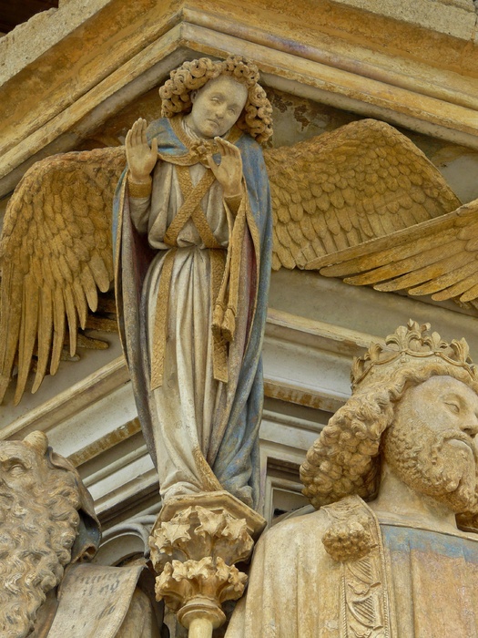 Angel Between Moses & David 6