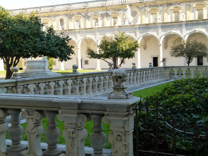 Cosimo Fanzago Chiostro Grande 12