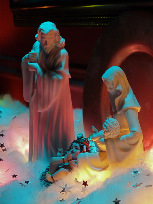 Jesus & Krishna with Mary & Joseph 2