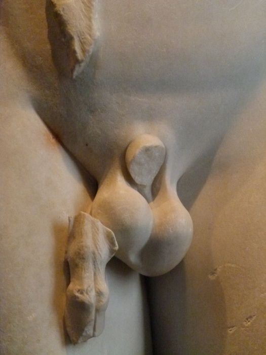 Marble Dionysus in Goatskin 2