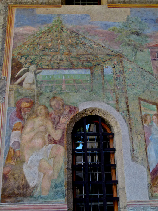 Chiostro di Santa Chiara Fresco 10