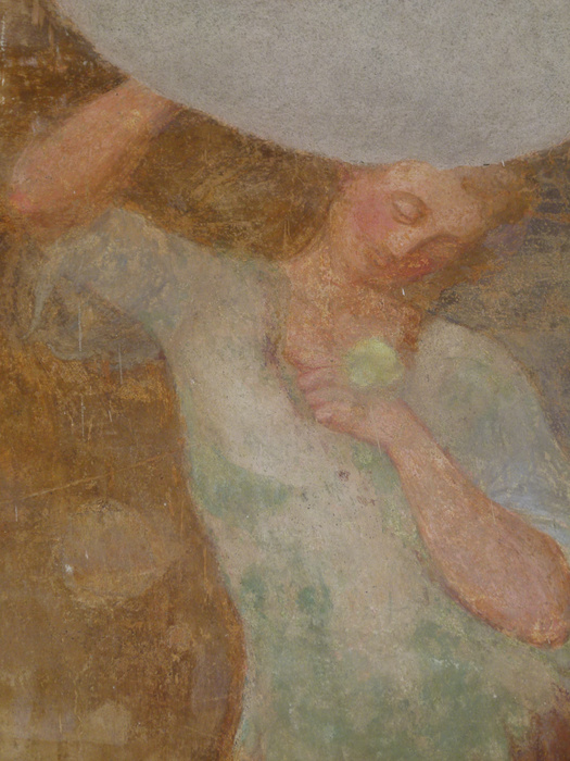 Chiostro di Santa Chiara Fresco 2