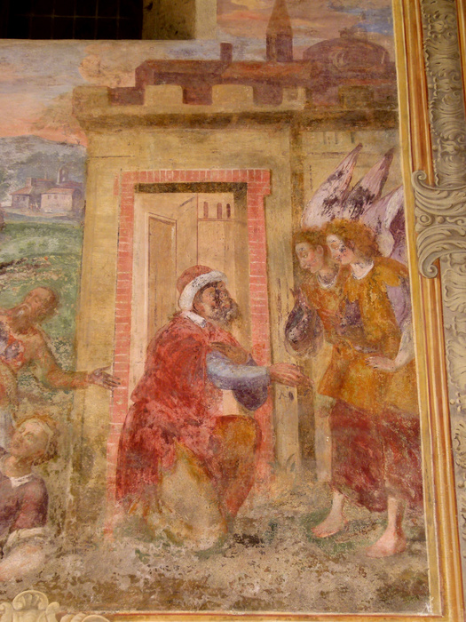 Chiostro di Santa Chiara Fresco 34