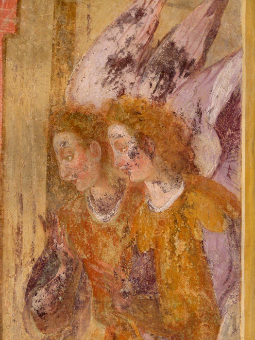 Chiostro di Santa Chiara Fresco 36