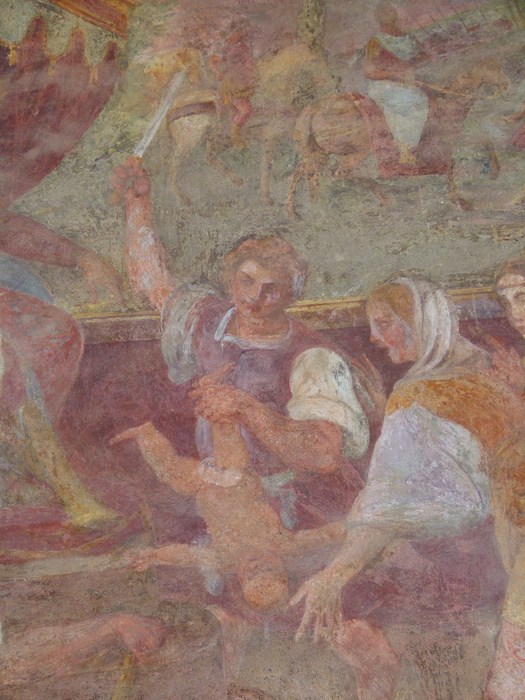 Chiostro di Santa Chiara Fresco 7