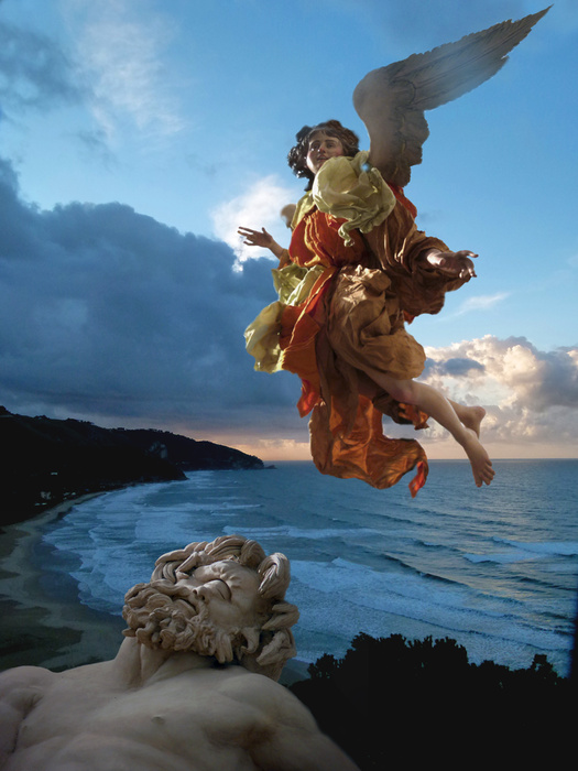 Angelo di Natale Con Polifemo Sperlonga