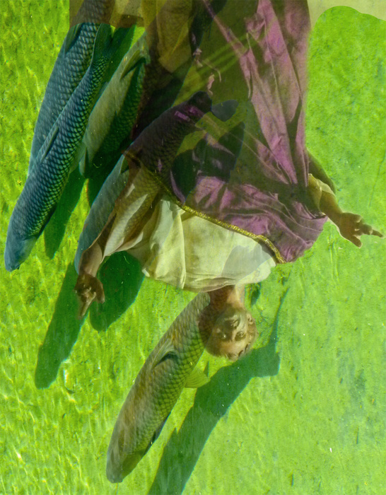 Tiberio Contemplando il Suo Pesce