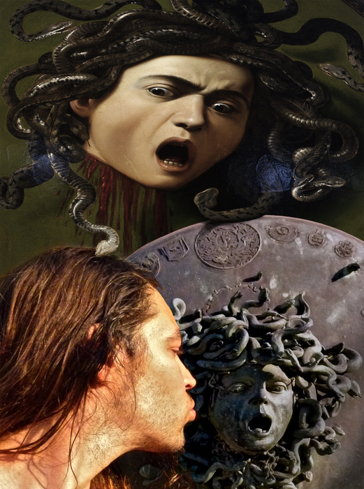 Geloso Medusa after Michelangelo Merisi da Caravaggio